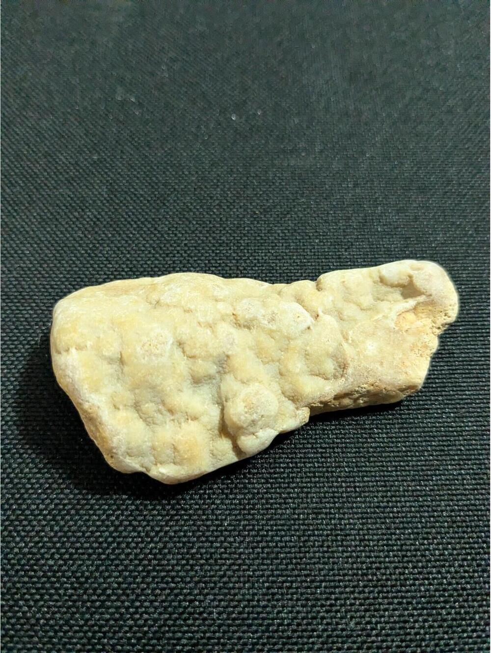 Natural Cream and Tan Mineral/Stone Specimen, 0.2 lb